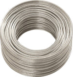 HILLMAN 50129 Utility Wire, 50 ft L, 18 Gauge, Galvanized Steel