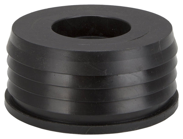 ProSource Hub Donut, 4 x 2 in, Compression, PVC, Black