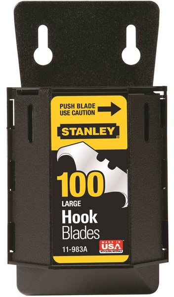 STANLEY 11-983A Hook Blade, 1-7/8 in L, Steel, 2-Point