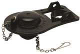 FLUIDMASTER 503 Toilet Flapper, Black, For: 2 in Flush Valves with or without Mount Ears, 3.5 gpf or Larger