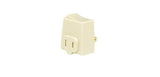 Leviton 1469-I Switch Tap, 13 A, 125 V, 1-15R, Ivory