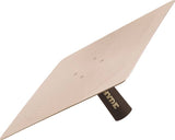 HYDE MAXXGRIP PRO Series 09073 Hawk, 13 in L Blade, 13 in W Blade, Aluminum, Rubber Handle