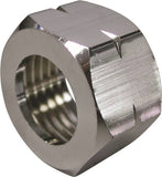 ProSource Faucet Coupling Nut, Brass, Silver, Chrome Plated