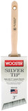 WOOSTER 5221-3 Paint Brush, 3 in W, 2-15/16 in L Bristle, Polyester Bristle, Sash Handle