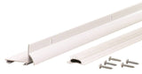 M-D 06395 Door Bottom with Drip Cap, 36 in L, 1-3/8 in W, 1-3/32 in H, Aluminum