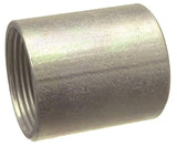 Halex 64015 Rigid Conduit Coupling, 1-1/2 in Threaded, 2.15 in OD, Steel, Galvanized