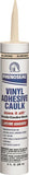 DAP PHENOSEAL 02102 Vinyl Adhesive Caulk, Almond, 48 hr Curing, -20 to 180 deg F, 10 oz Cartridge