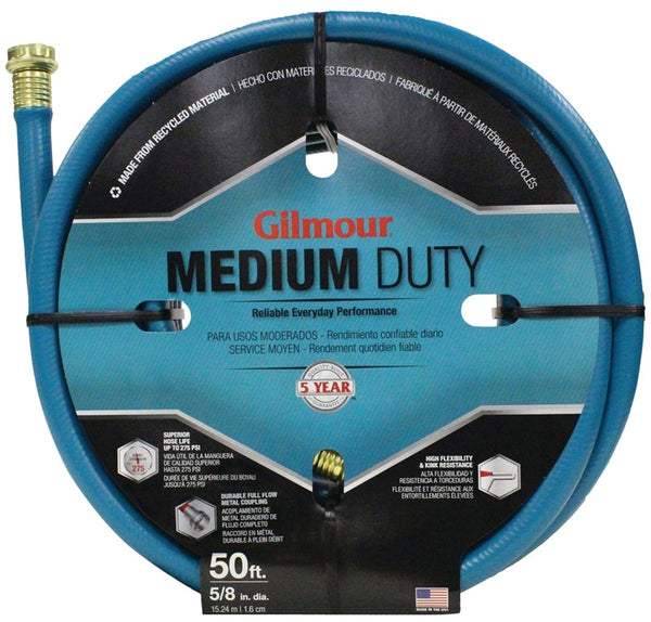 Gilmour 15058050 Garden Hose, 50 ft L, Vinyl