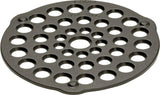 Lodge L8DOT3 Meat Rack, Pre-Seasoned, Iron, Black, For: Dutch Ovens