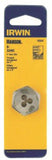 IRWIN 9324 Machine Screw Die, #8-32 Thread, NC Thread, Right Hand Thread, HCS