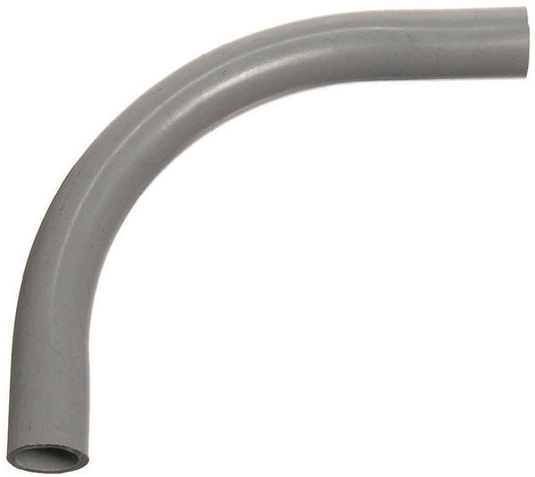 Carlon UB9AJ-CAR Conduit Elbow, 90 deg Angle, PVC, Gray