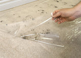 SURFACE SHIELDS CS24200L Carpet Shield, 200 ft L, 24 in W, 2.5 mil Thick, Polyethylene, Clear