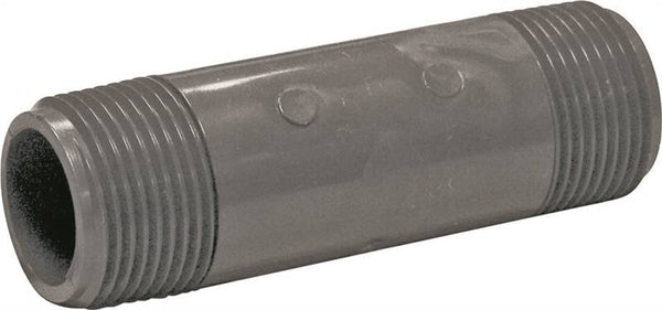 LASCO 210040BC Pipe Nipple, 1 in, PVC, SCH 80 Schedule, 4 in L