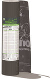 INTERWRAP RHINOROOF Roof Underlayment Roll, 286 ft L, 42 in W, Synthetic, Gray