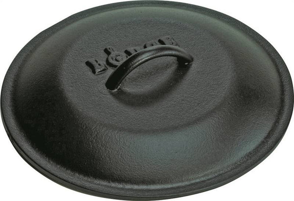 Lodge L8IC3 Skillet Cover, Round, Cast Iron, Black