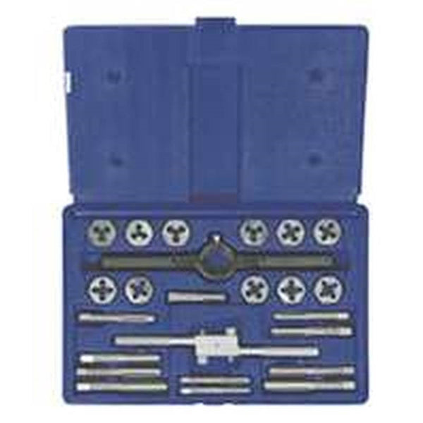 IRWIN POWER-GRIP 24614 Tap and Die Set, 24-Piece, HCS