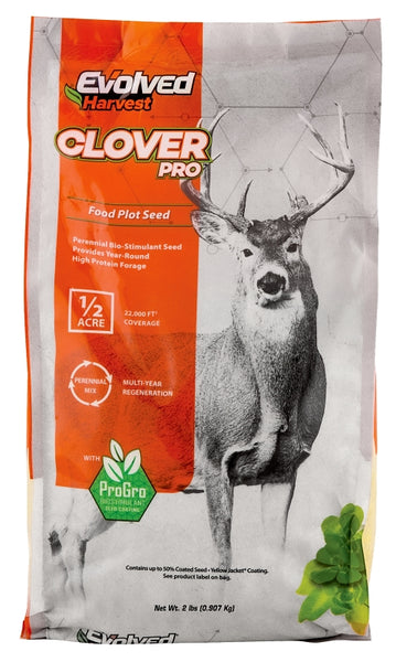 Evolved Clover Pro EVO81000 Food Plot Seed, 2 lb