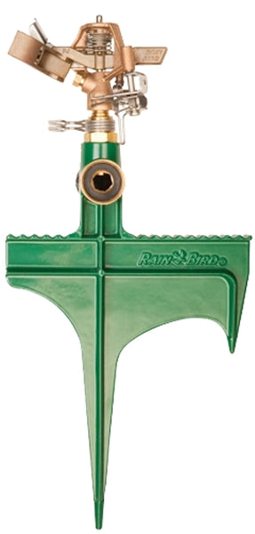 Rain Bird 25PJLSP Staked Sprinkler, 3/4 in Connection, FHT, 20 to 41 ft, 20 deg Nozzle Trajectory