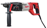 Milwaukee 5262-21 Rotary Hammer Kit, 8 A, SDS-Plus Chuck, 1 in Chuck, 0 to 5625 bpm, 2.1 ft-lb Impact Energy