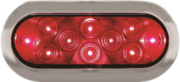 PM V423XR-4 LED Light, 12 V, 10-Lamp, LED Lamp, Red Lamp