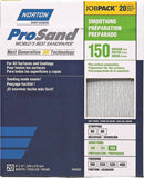 NORTON ProSand 07660768171 Sanding Sheet, 11 in L, 9 in W, Medium, 150 Grit, Aluminum Oxide Abrasive