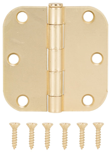 ProSource LR-703-PS Door Hinge, Steel, Satin Bronze, Loose Pin, 180 deg Range of Motion, Screw Mounting