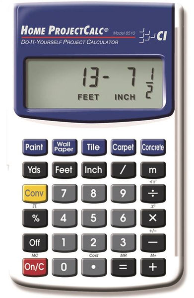 Calculated Industries 8510 Project Calculator, 11 Display, LCD Display