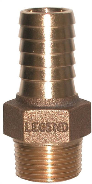 Legend 312-006 Adapter, 1-1/4 in, Insert x MNPT, Bronze