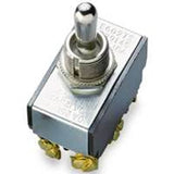 GB GSW-16 Toggle Switch, 125/250 V, DPDT, Screw Terminal, Silver