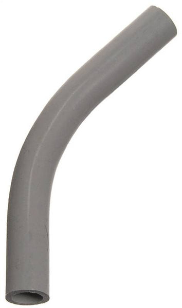 Carlon UA7AGR-CAR Conduit Elbow, 45 deg Angle, PVC, Gray