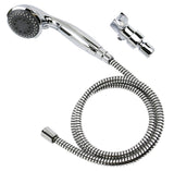 Boston Harbor Hand-Held Shower Head, 1.75 (6.6) 80 gpm (L/MIN) psi, 1/2-14 NPT Connection, Threaded, PVC, Chrome