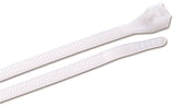 GB 45-308 Cable Tie, Double-Lock Locking, 6/6 Nylon, Natural