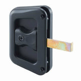 Prime-Line A 187 Door Latch and Pull, Plastic/Steel, Black