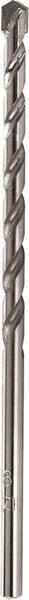 IRWIN 5026005 Drill Bit, 1/4 in Dia, 13 in OAL, Percussion, Spiral Flute, 1-Flute, 1/4 in Dia Shank