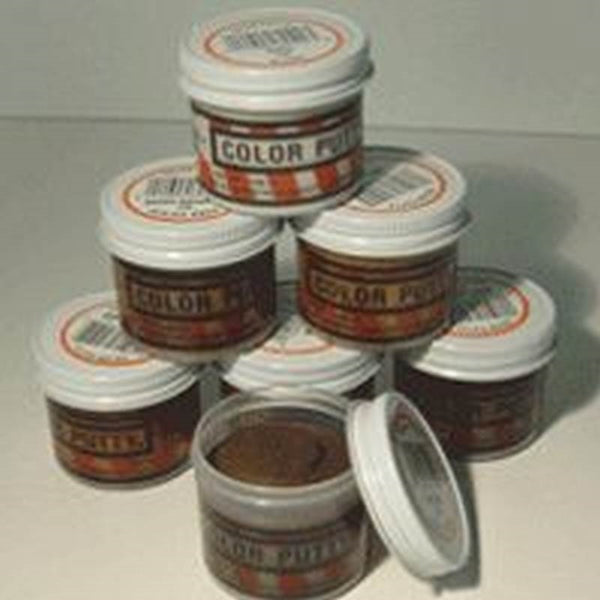 COLOR PUTTY 138 Wood Filler, Color Putty, Mild, Pecan, 3.68 oz Jar
