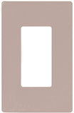 Eaton Cooper Wiring PJS PJS26W Wallplate, 4-7/8 in L, 3-1/8 in W, 1 -Gang, Polycarbonate, White, High-Gloss