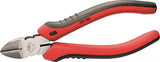 GB GS-386 Diagonal Cutting Plier, 6-1/2 in OAL, 1-3/8 in Jaw Opening, Comfort-Grip Handle, 3/4 in L Jaw