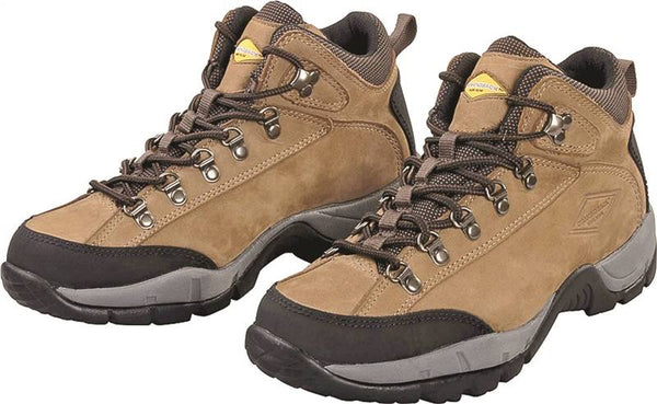Diamondback HIKER-1-12 Soft-Sided Work Boots, 12, Tan, Leather Upper
