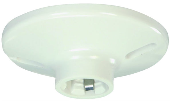 Eaton Wiring Devices S1174W Lamp Holder, 250 V, 660 W, Plastic Housing Material, White