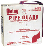 Oatey 38708 Pipe Guard, Polyethylene, Red, Non-Code Installation