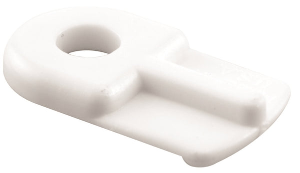 Make-2-Fit PL 7738 Window Screen Clip with Screw, Plastic, White