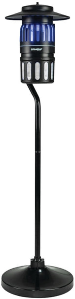 DYNATRAP DT1260 Insect Trap with Pole, 110 V, 15 W, Fluorescent Lamp, Black