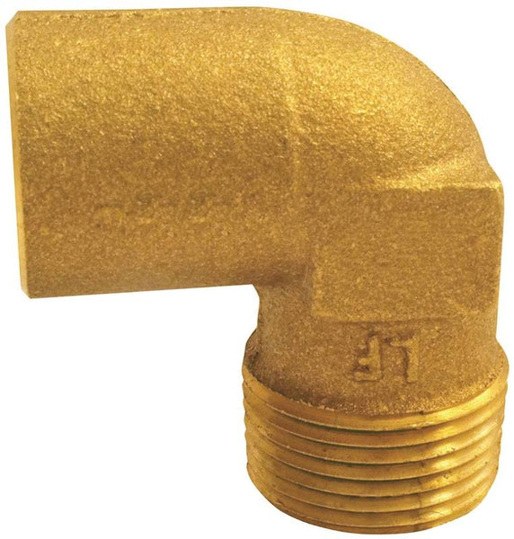 EPC 10156842 Pipe Elbow, 1/2 in, Sweat x MIP, 90 deg Angle, Copper