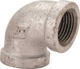 ProSource PPG90R-40X25 Reducing Pipe Elbow, 1-1/2 x 1-1/2 x 1 x 1 in, Threaded, 90 deg Angle, SCH 40 Schedule