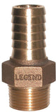 Legend 312-004 Adapter, 3/4 in, Insert x MNPT, Bronze