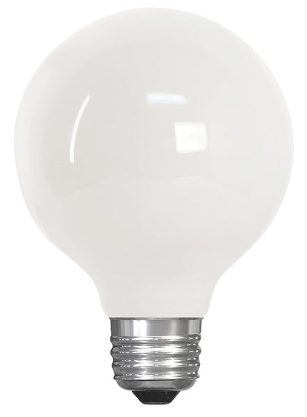 Feit Electric BPG2540W/950CA/FIL LED Bulb, Globe, G25 Lamp, 40 W Equivalent, E26 Lamp Base, Dimmable, Daylight Light