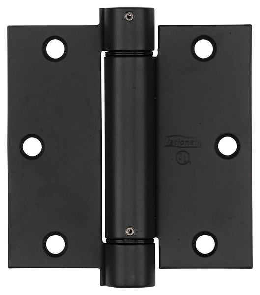 National Hardware N350-769 Spring Hinge, Steel, Oil-Rubbed Bronze, 30 lb