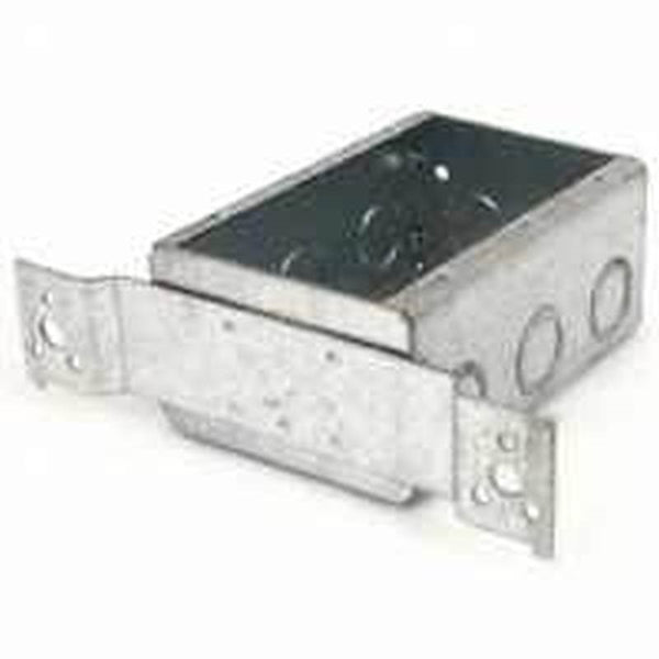 RACO 686 Switch Box, 3 -Gang, 4 -Knockout, 1/2, 3/4 in Knockout