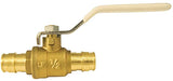 Apollo Exports EPXV12 Ball Valve, 1/2 in Connection, Barb, 200 psi Pressure, Brass Body