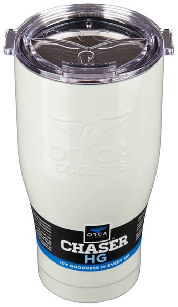 ORCA Chaser Series ORCCHA27PE/CL Tumbler, 27 oz Capacity, Stainless Steel, Pearl